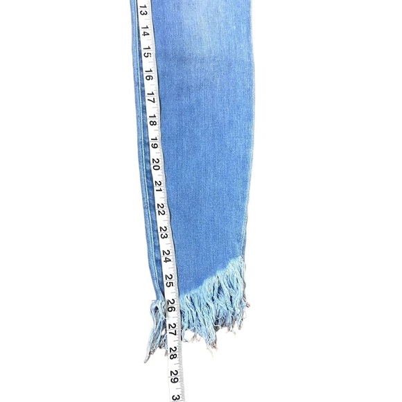 FRAME Le High Skinny Shredded Hem Jeans - Picture 12 of 12
